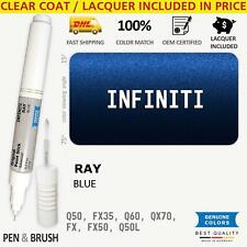RAY Touch Up Paint for Infiniti Blue Q50 FX35 Q60 QX70 FX FX50 Q50L BLUE Pen Sti