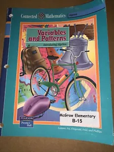Connected Mathematics : Individual Units Variables and Patterns by Prentice-Hall - Picture 1 of 5