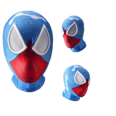 Cosplay Deadpool Venom Spiderman Full Face Mask Breathable Knit Helmet Halloween - Image 1 of 4