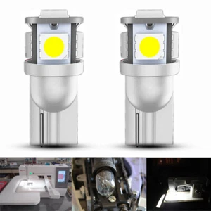 2Pcs Brite LED Sewing Machine Light Bulbs Fits Janome Machines 12v 5w mini bulb - Picture 1 of 9