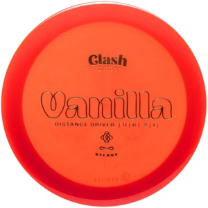 Clash Discs - Vanilla - Steady Plastic - 11 Speed Understable Disc Golf Driver - Picture 1 of 1