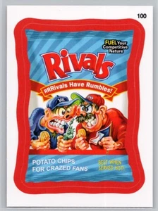Topps Wacky Packages #100 Rivals Have Rumbles Red Border 2015 - Imagen 1 de 2