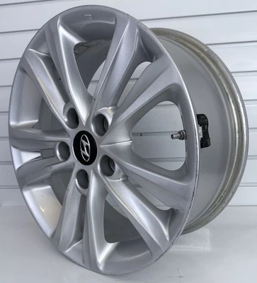 Llanta de aleación de 16" OEM DE FÁBRICA HYUNDAI SONATA 2011-2014 52910-3Q150 70802 #4 Foto 1 de 4