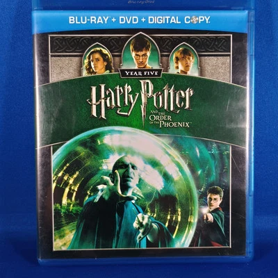Harry Potter And The Order of The Phoenix Year 5 Blu-ray DVD Target Exclusive - Image 1 of 2