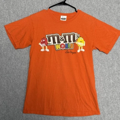 Camiseta M&M's World Las Vegas Extreme Chocolate Gráfico Camiseta Para Hombre Pequeña Y2K Foto 1 de 4