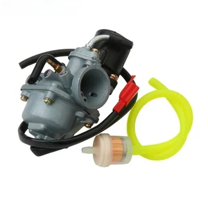 Scooter 19mm Carburetor For Peugeot 50 Citystar Django Jet Force 50cc 2Stroke - Picture 1 of 11