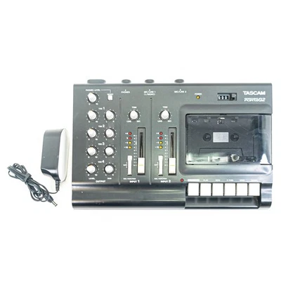 Tascam Porta 02 mkII 4-Track MiniStudio with Power Supply (Black) - Image 1 of 4