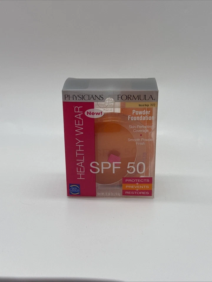 Physicians Formula Healthy Wear Powder Foundation 7072 Natural Beige BNIB (C2) - Image 1 of 1