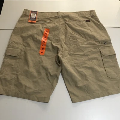 Pantalones cortos cargo WearFirst para hombre talla 42 tostados elásticos nuevos con etiquetas Foto 1 de 4
