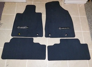 NEW Lexus RX Car Floor Mats Set of 4 Black 2 Front & 2 Rear - Bild 1 von 9