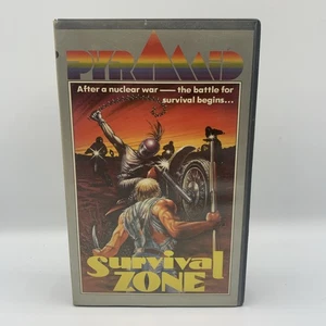 Vintage Survival Zone VHS Video Big Box Ex Rental Pre Cert Rare - Picture 1 of 3