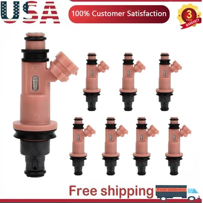 8x Inyectores de combustible para Lexus GS430 LS430 SC430 4,3 L V8 2002-2010 FJ426 2320950030 Foto 1 de 4