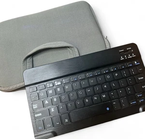VGUC 2 Ultra Slim Bluetooth Keyboards for Tablets Cellphones Laptops Ipad & Case - Picture 1 of 10