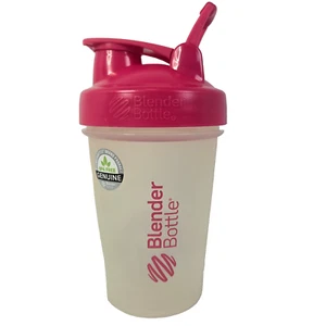 BlenderBottle Classic Pink Protein Shaker Flasche 20oz Loop Top - Bild 1 von 5