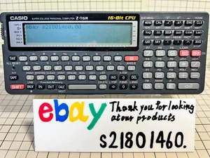 Casio Pocket Computer Super College Z-1 GR Released in 1995 32KB Near Mint - Afbeelding 1 van 19