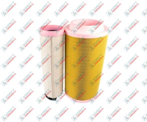 JCB JS175~260 Luftfilter 580/12020+580/12021 Set - Bild 1 von 4