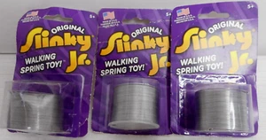 3x Vintage The Original Slinky Jr All Metal 1990 Alex Brands Made in USA Boxed - Bild 1 von 8