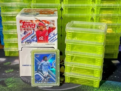 Card Storage Box Vaults (5-PACK) STACKABLE!!  + FITS CARDS IN PENNY SLEEVES! - Image 1 of 4