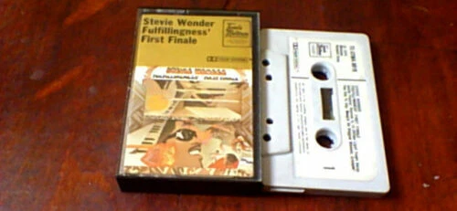 STEVIE WONDER FULFILLINGNESS' FIRST FINALE MOTOWN 1st UK LP CASSETTE TAPE 1974 - Image 1 of 1