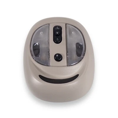 2001-2010 Chrysler PT Cruiser Beige Overhead Front Center Dome Light W/Sun Roof - Image 1 of 4