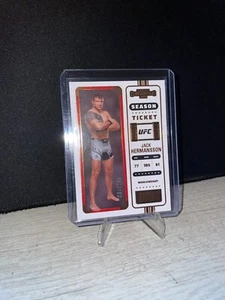 2023 Panini Chronicles UFC Jack Hermansson Season Ticket Bronze #094/299 No. 106 - Picture 1 of 2
