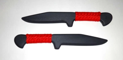 KALAJ KUTTER Training Knife Trainer Tactical Polypropylene Knives Martial Arts Kali Arnis Red