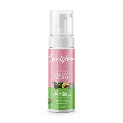 ORS CURLSHOW CURL STYLE MOUSSE W/ COLLAGEN & AVOCADO OIL 7 fl oz. - Image 1 of 3