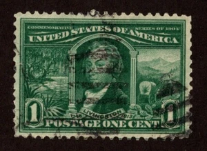 EDSROOM- 5077 UNITED STATES SCOTT 323 TANS-MISS USED VF-XF - Bild 1 von 2