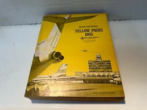 Vintage Telephone Directory 1965 Yellow Pages Boston & Vicinity NET&T Excellent - Bild 1 von 9