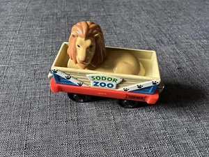 Thomas & Friends Take N Play Along Train Tank Zoo Lion Car Diecast Metal - Picture 1 of 5