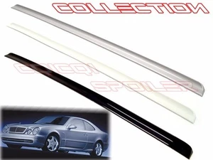 Matte Black MERCEDES BENZ 1997~2001 W208 CLK class coupe Trunk Lip Spoiler ◎ - Picture 1 of 2