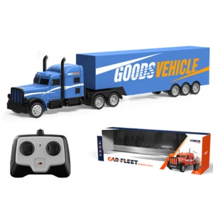 RC Semi Truck And Trailer 18 Inch 2.4Ghz Fast Speed 1:16 Scale Electric - Picture 1 of 3