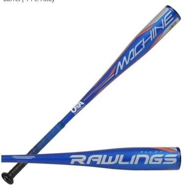 Rawlings Machine Baseball Bat USA 10-28 Drop 2 5/8" Barrel NEW - Image 1 of 4
