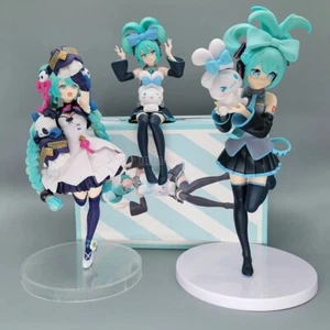 17CM Hatsune Miku X Cinnamoroll Anime Figure Collectible Anime Girls Toy - Picture 1 of 17