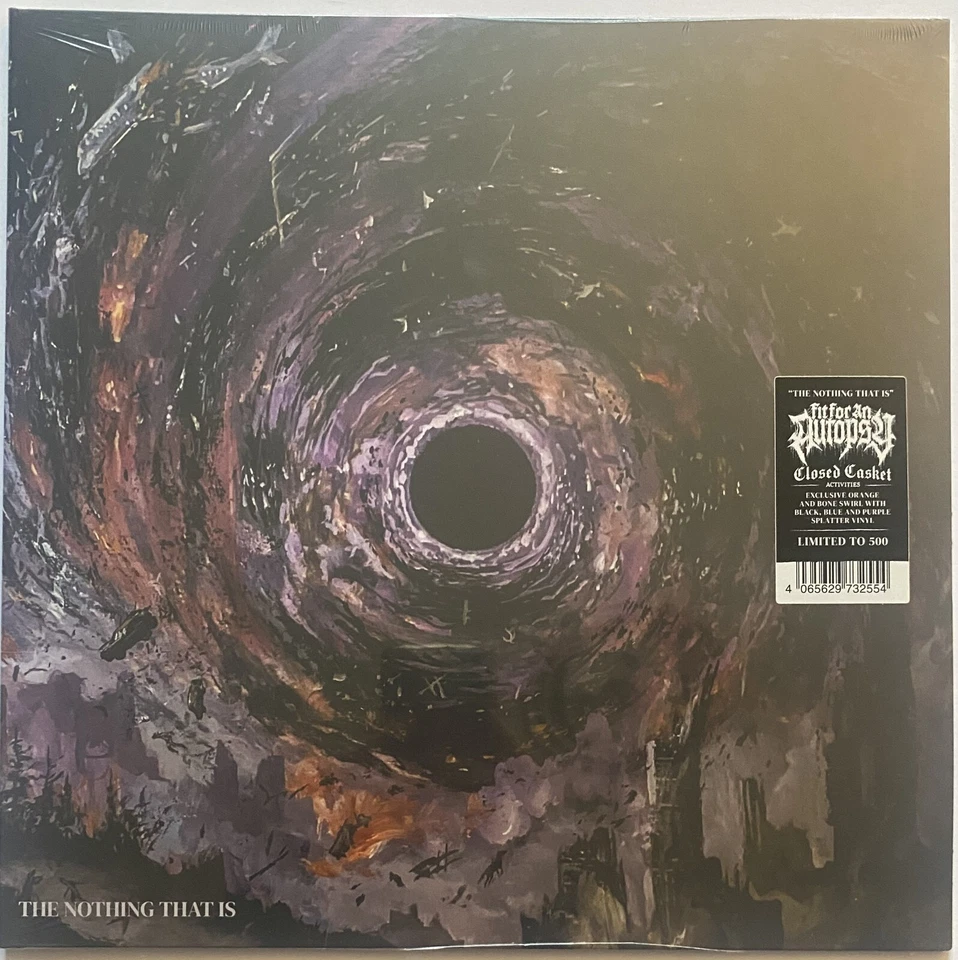 Fit For An Autopsy The Nothing That Is Closed Casket Orange Vinyl 4065629732554 - Image 1 of 4