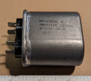 NOS Midwec 3mFd 10% 330VAC 403304 Check Pictures Closely Any Questions: Please - Picture 1 of 2