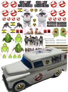 1:64 GHOST WATER-SLIDE DECALS FOR HOT WHEELS, MATCHBOX, SLOT CAR: - Picture 1 of 4