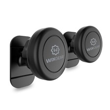 WixGear 2 Pack Stick On Dashboard Magnetic Car Mount Holder for all smartphones
