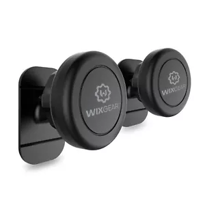 WixGear 2 Pack Stick On Dashboard Magnetic Car Mount Holder for all smartphones - Picture 1 of 10