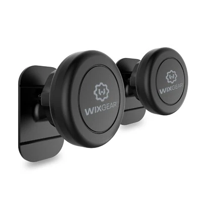 WixGear 2 Pack Stick On Dashboard Magnetic Car Mount Holder for all smartphones - Image 1 of 4