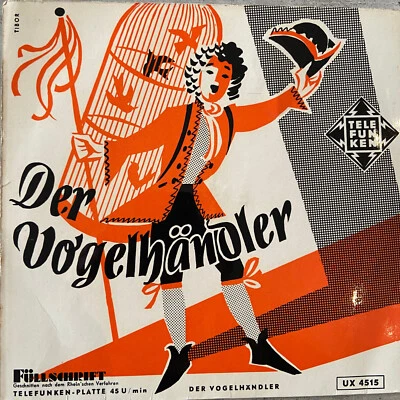 ZELLER: Der Vogelhändler - V. A. / Mattes (EP Telefunken UX 4515 / Mono) - Bild 1 von 3