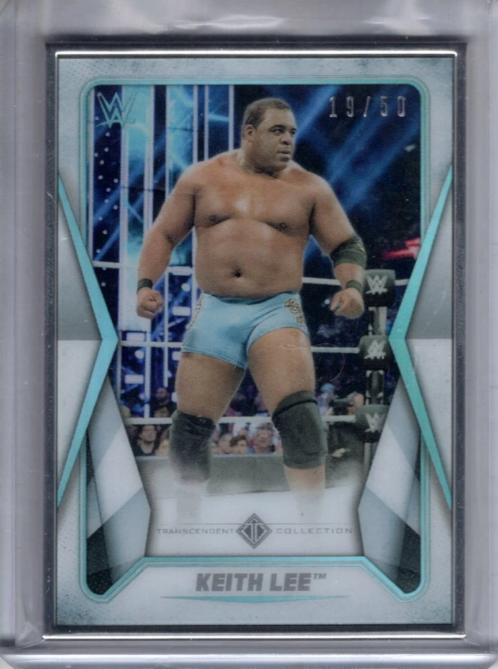 2020 Topps WWE Transcendent Collection KEITH LEE #21 Silver Framed 19/50 - Image 1 of 1