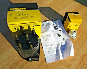New KEM 1452 DISTRIBUTOR CAP (replaces Standard DR-460) & KEM 1285 ROTOR - Picture 1 of 12