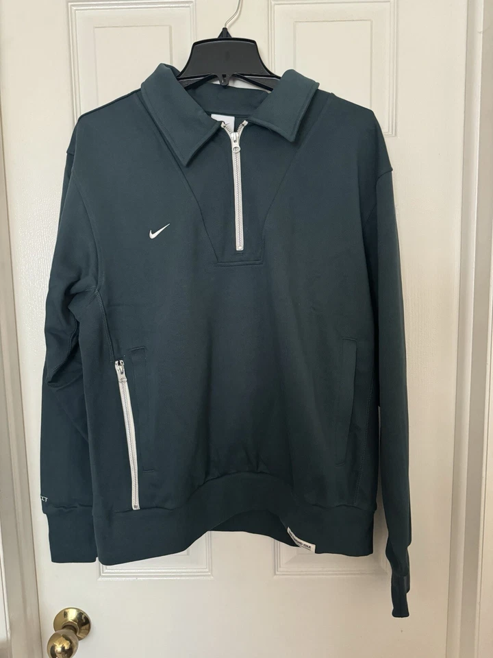 Nike Dri-FIT Mens Medium Standard Issue Culture Of Football/1/4 Zip FB6806-328