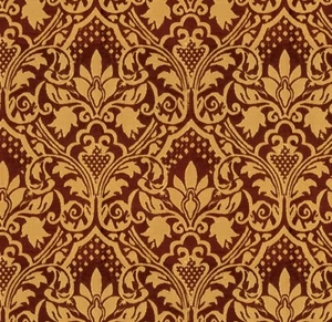 Kravet Couture "The Gold Standard" Color Figura Chenile Países Bajos 25"x24" - Imagen 1 de 5