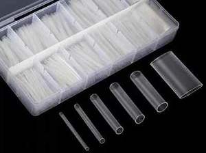 324 tlg Klar Schrumpfschlauch Sortiment Kabelwickelset Transparent Schlauch Set - Bild 1 von 2