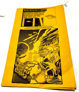 Page Research Library 4 page Newsletter Fortean News & UFO Events Vintage Press - Picture 1 of 13