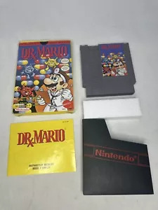 Dr. Mario (Nintendo Entertainment System, 1990) Complete CIB NES Good Condition - Picture 1 of 17