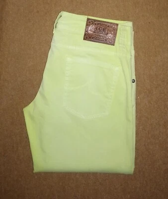 Pantalones/pantalones Iceberg edición vintage en verde ácido lavado - W31/L36 Foto 1 de 4