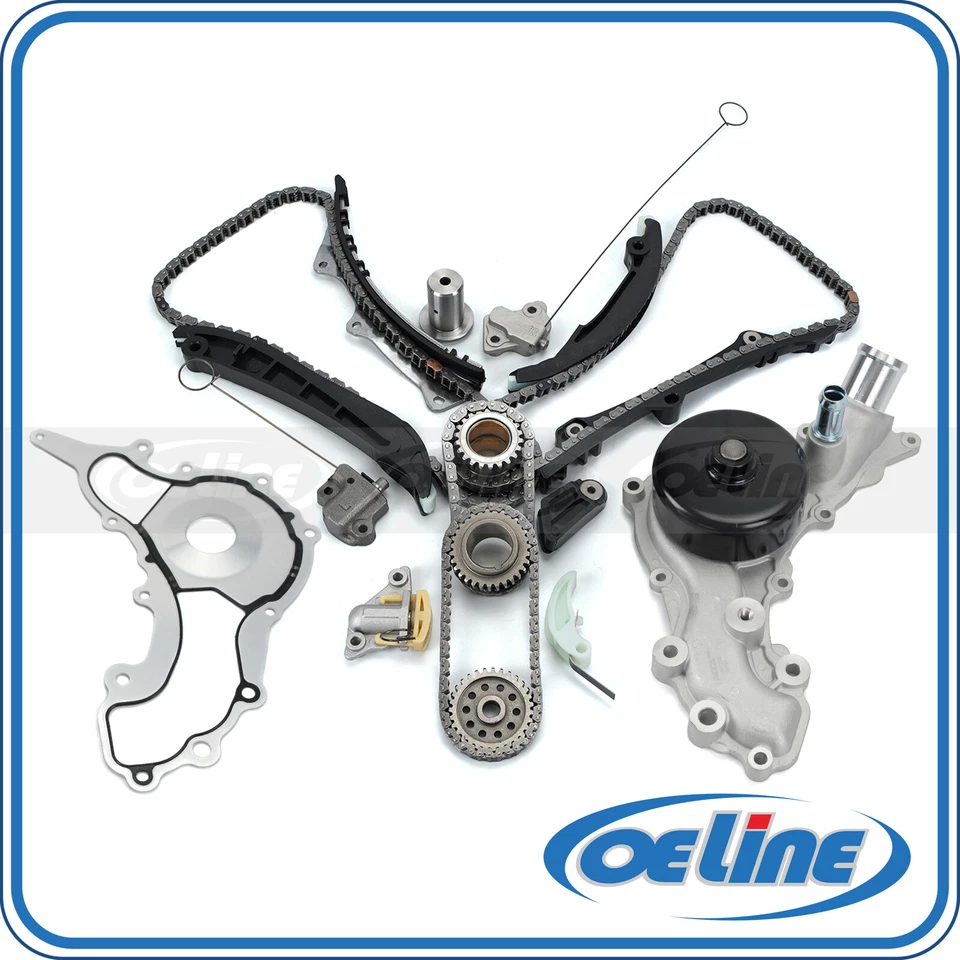 Timing Chain Kit Water Pump for 14-20 Jeep Cherokee 3.2L 15-17 Chrysler 200 3.6L - Image 1 of 4